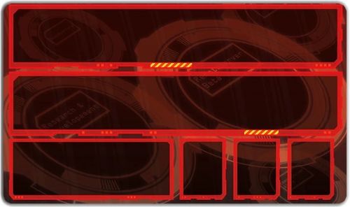 Android Netrunner 1003 Red playmat